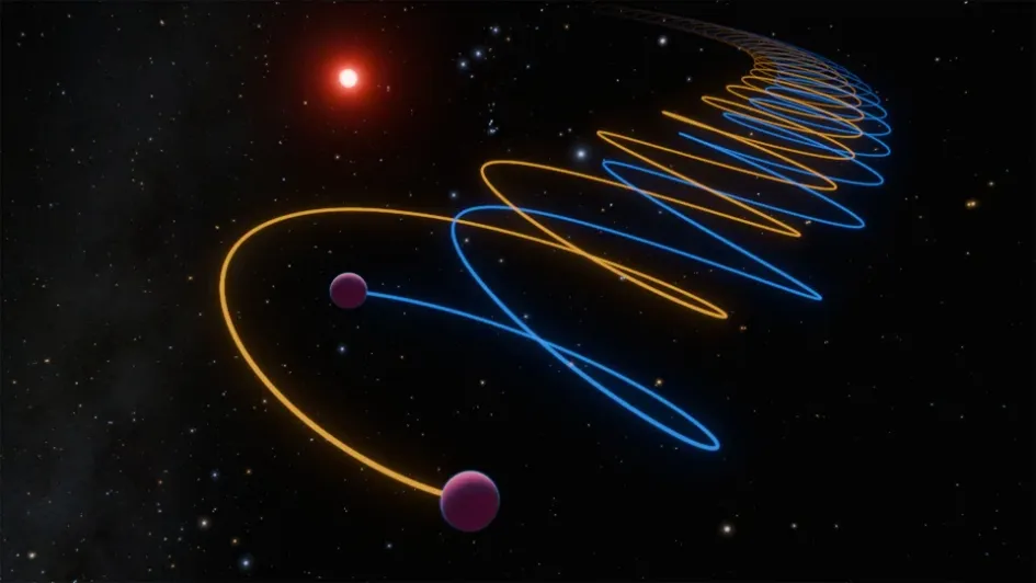 La enana marrón 229B, descubierta en 1995, está compuesta en realidad por dos objetos gemelos.