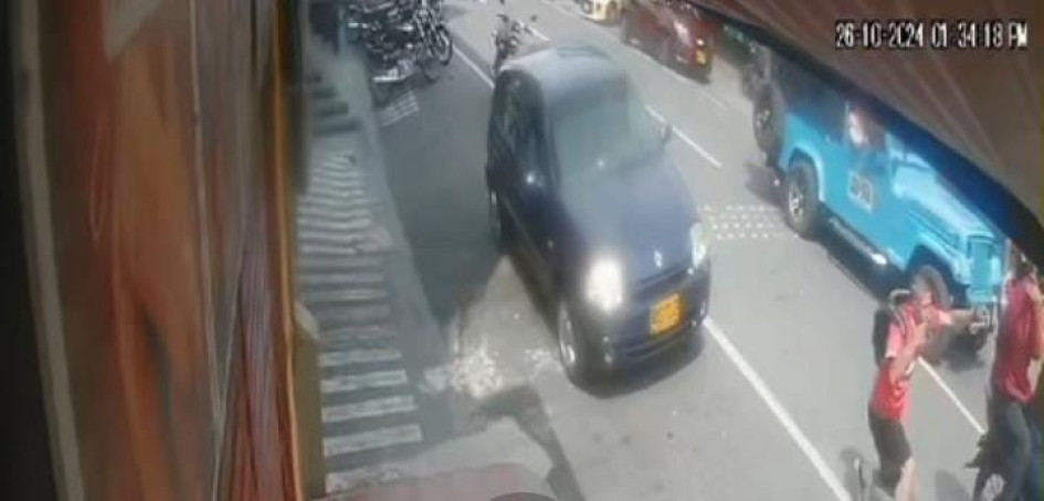 El sicariato en Chinchiná este sábado (26 de octubre).