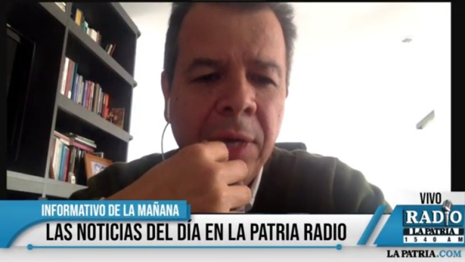 Wilson Escobar, docente de la Escuela de Comunicación Social y Periodismo de la Universidad de Manizales. 