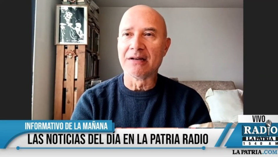 Octavio Escobar, escritor manizaleño.