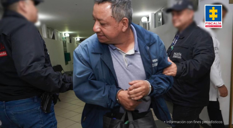 Edgar Armando Daza Díaz, capturado por el homicidio del presidente de la CUT, Jorge Luis Ortega García. 