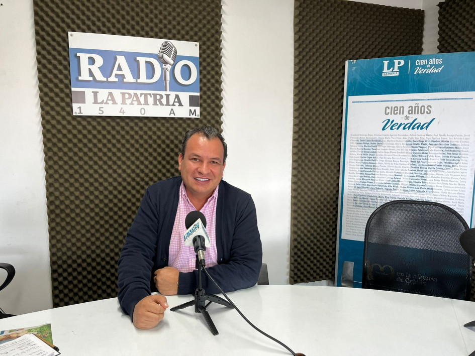 Jorge Andrés Gómez Escudero, secretario de Gobierno de Caldas.  