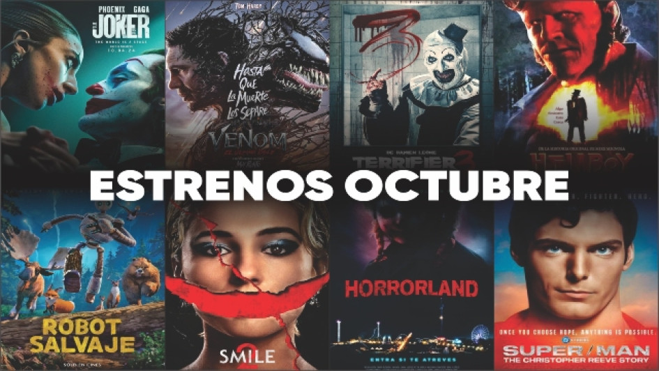 Películas de estreno de octubre del 2024
