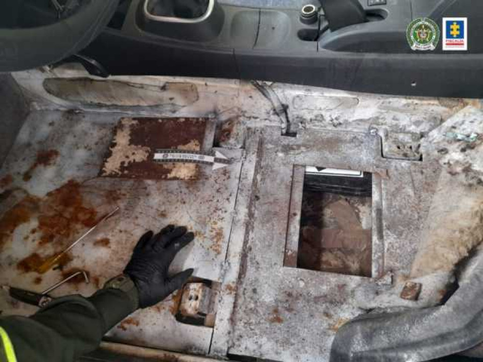 El condenado llevaba 35 kilogramos de clorhidrato de cocaína encaletados en el vehículo que manejaba.