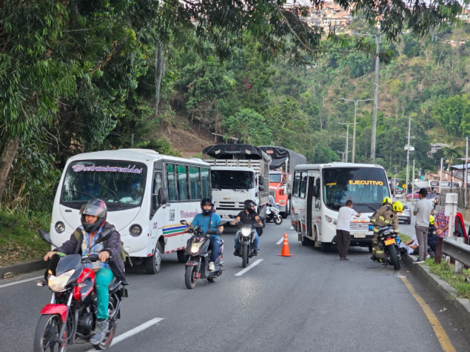 El accidente de Manuela ocurrió en la Curva del Kumis el 1 de agosto. Atendió el GER.