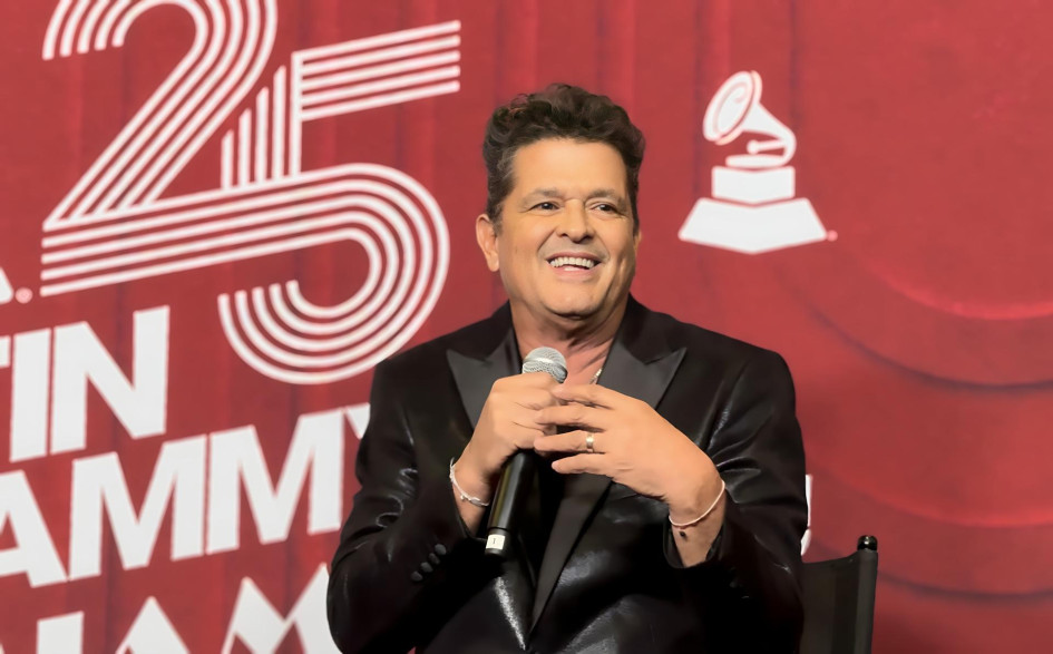El colombiano Carlos Vives fue escogido como la Persona del Año (Poty) de los Latin Grammy 2024.