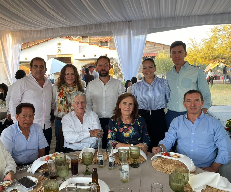 Representación colombiana en el congreso de ganaderos.