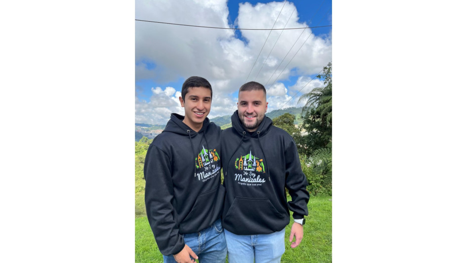 Luis Alejandro Garzón y Daniel Hoyos, creadores de Yo Soy Manizales.