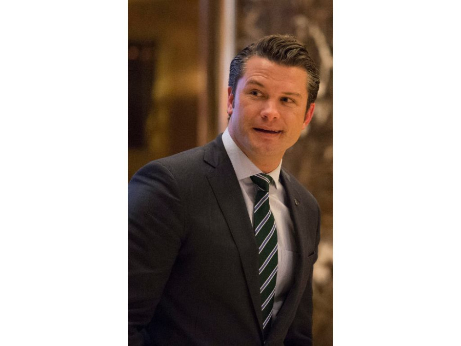 Pete Hegseth, candidato a secretario de Defensa. 