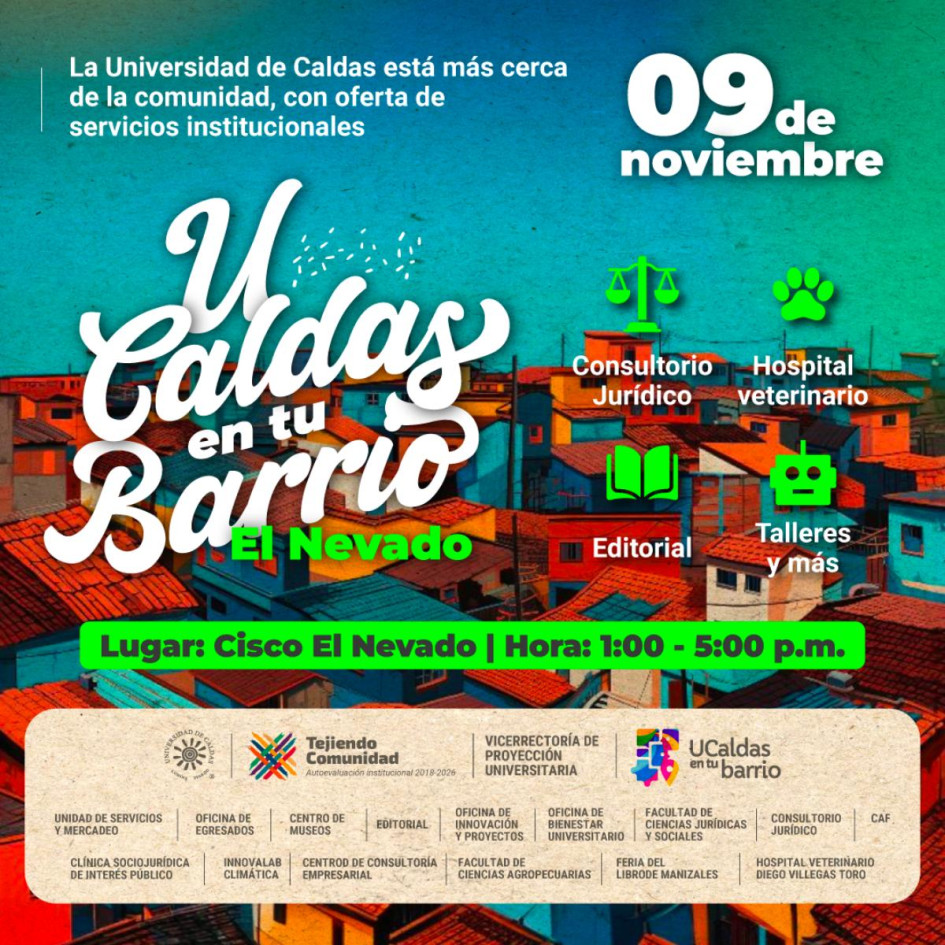 La Universidad específica los servicios que ofrecerá en el barrio El Nevado. 