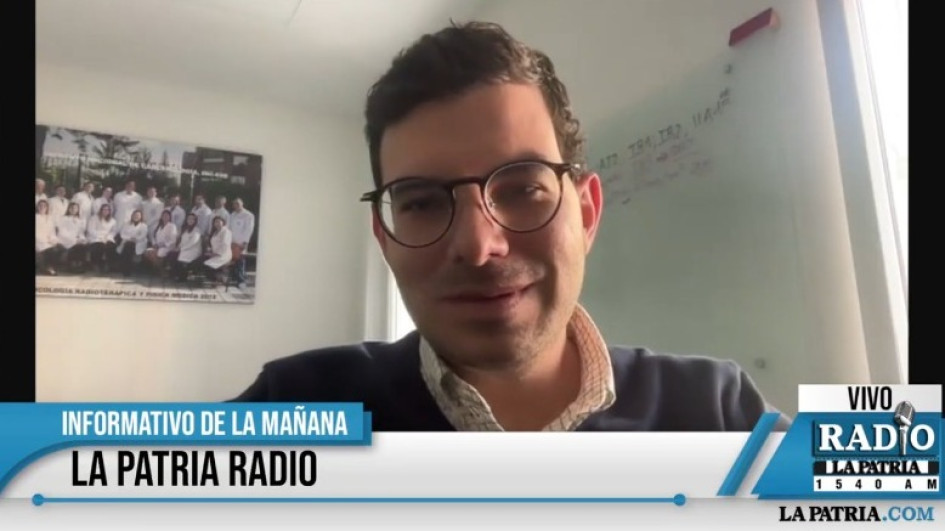 Holman Ballesteros, oncólogo radioterápico del Instituto Nacional de Cancerología.