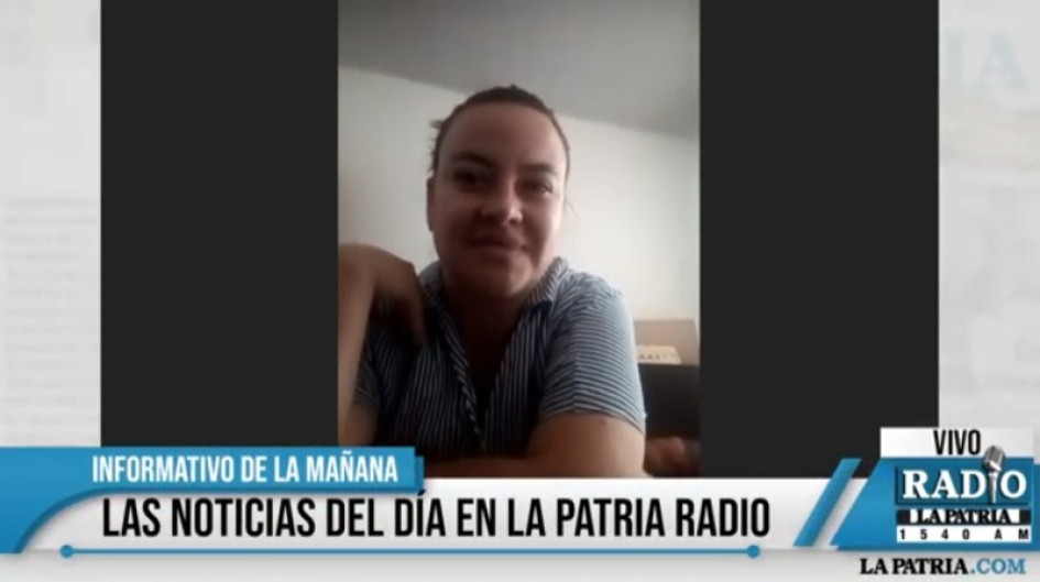 Bibiana Arias Lotero, trabajadora social de la Fundación Mensajeros del Sol de Manizales. 