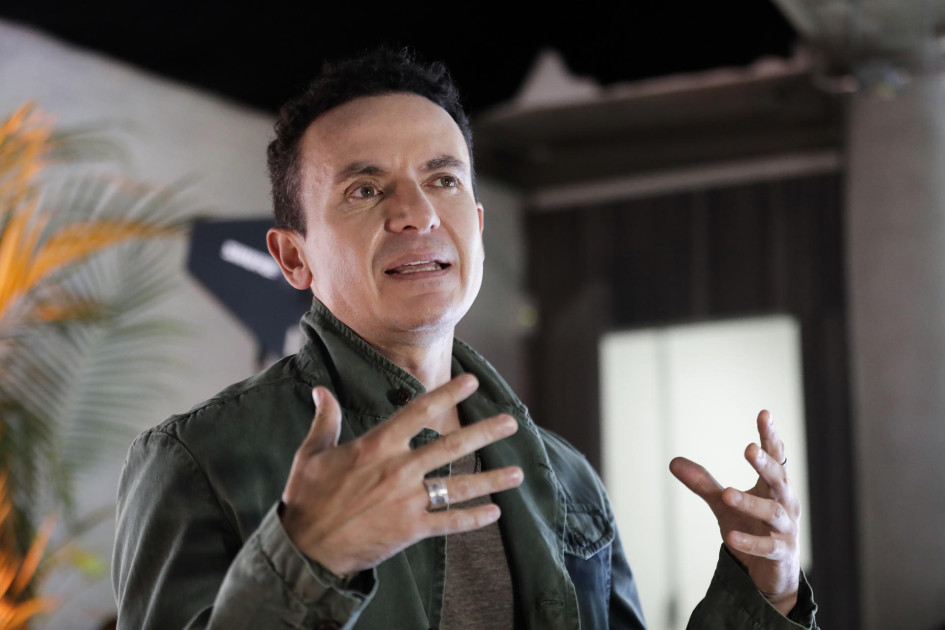 El cantante Fonseca.