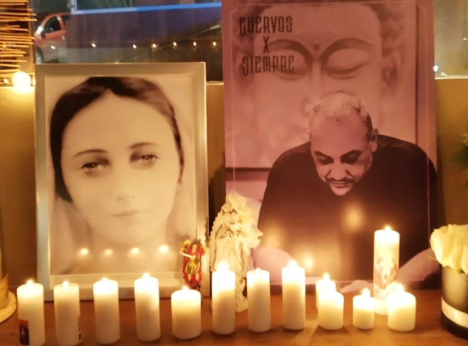 Homenaje a Jesús Alejandro Bravo Colonia, de 40 años.