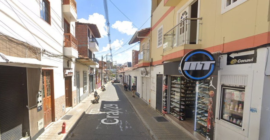 Sector donde ocurrió el homicidio.