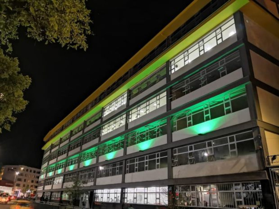 El rector del Instituto Universitario, Cristóbal Trujillo, recibió en junio pasado en el plantel a la entonces ministra de Educación, Aurora Vergara