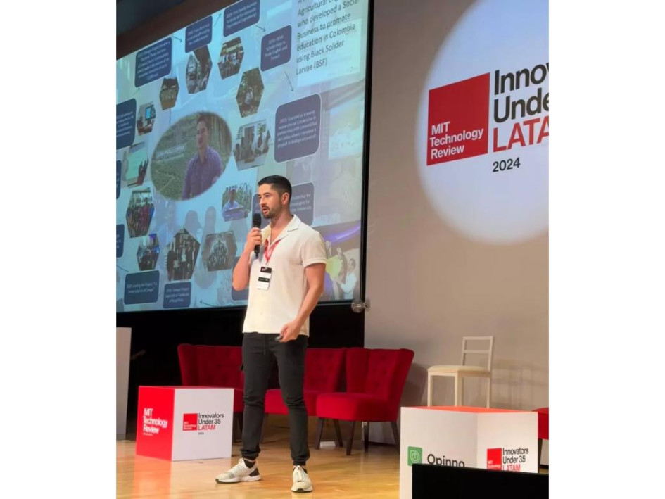 Juan Pablo Ospina, docente y doctorando en Ciencias Agrarias de la Universidad de Caldas. 