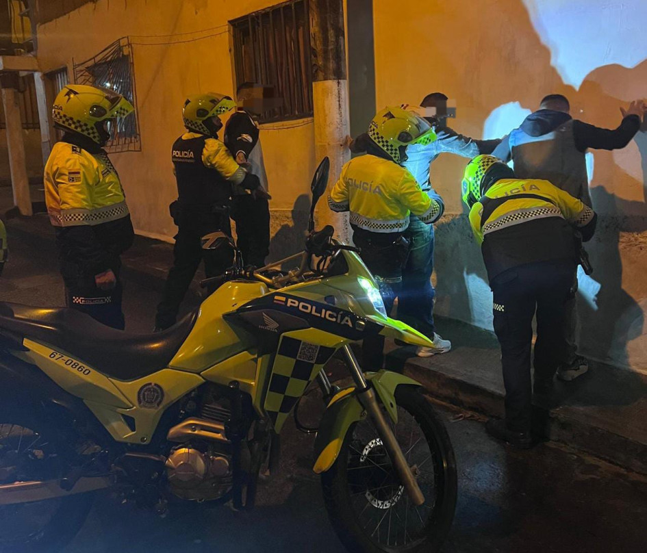 Operativos en Manizales.