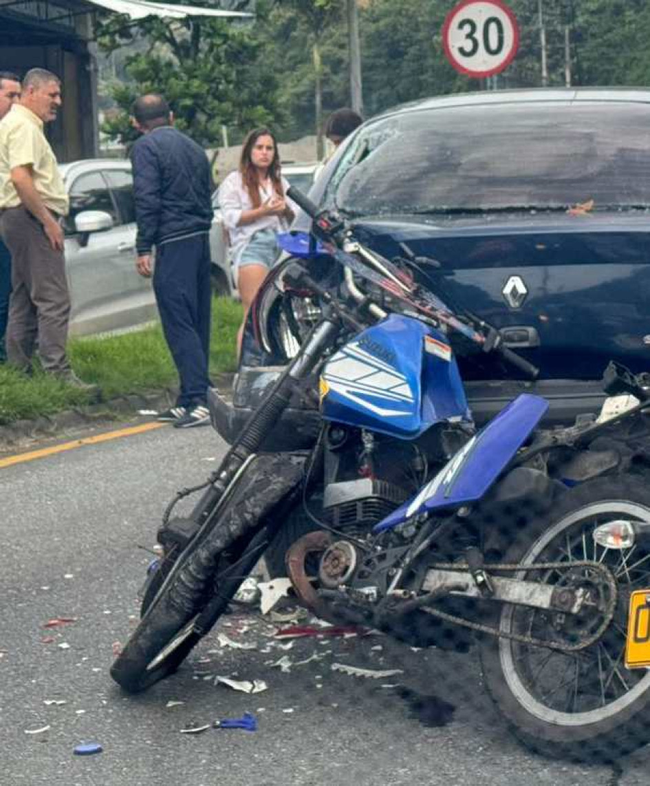 Accidente en La Playita. 