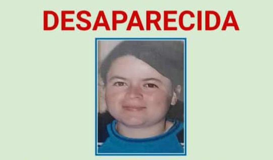 La desaparecida. La foto es siendo menor de edad