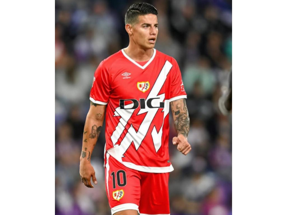 James Rodríguez, jugador del Royo. 