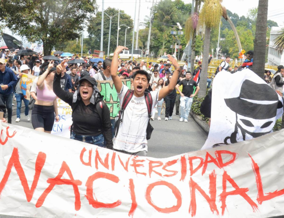 El paro de estudiantes de la U. Nacional causó irregularidad académica.