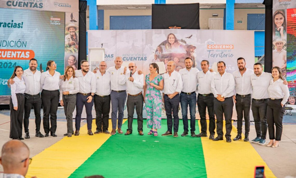 Caldas rindió cuentas: menos pobreza, más obras e impulso como territorio seguro y participativo