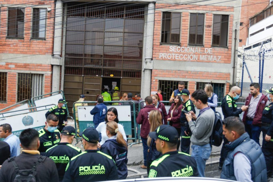 calle 23,entre carrera 24 y 25, donde estaba recluido. Foto del archivo de LA PATRIA.