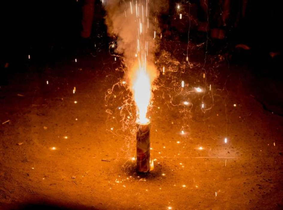 quemados con pólvora