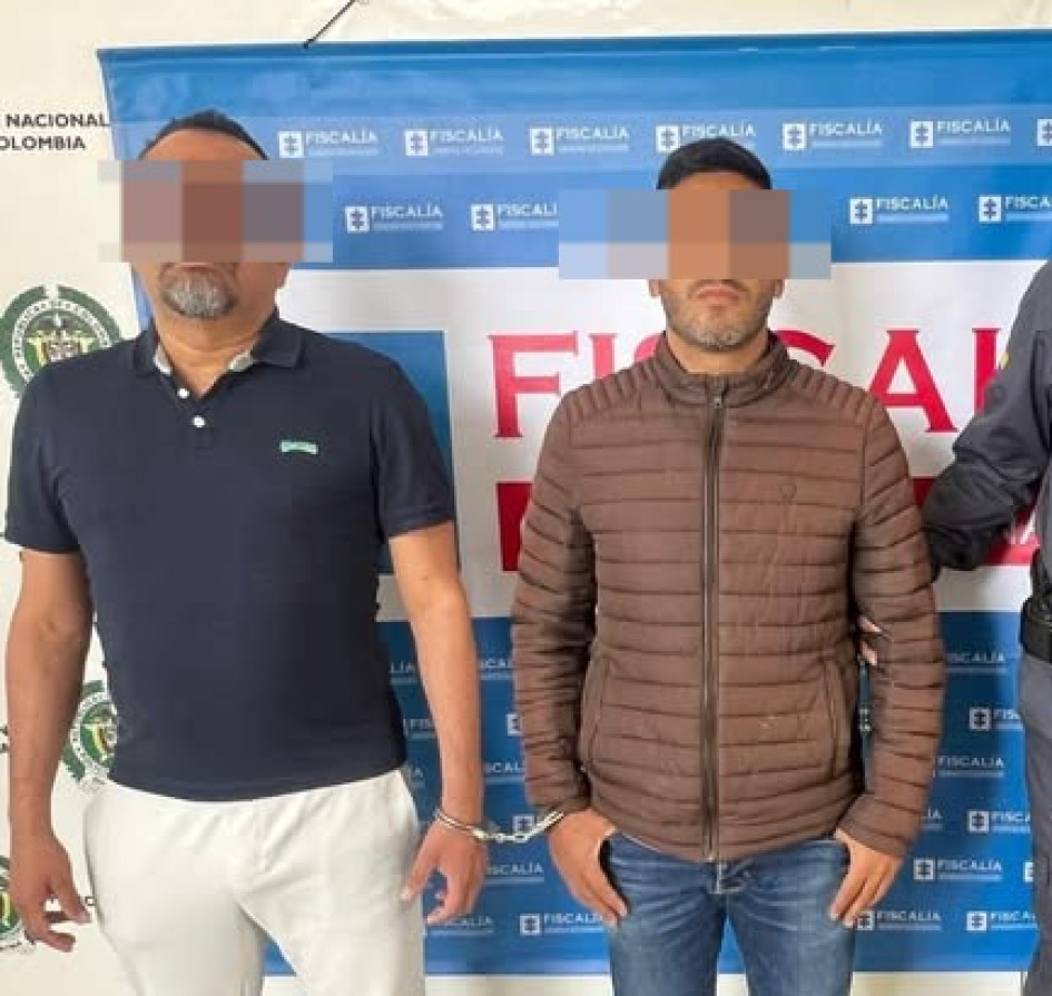 las dos personas detenidas son muy reconocidas en su municipio. Foto CTI| LA PATRIA