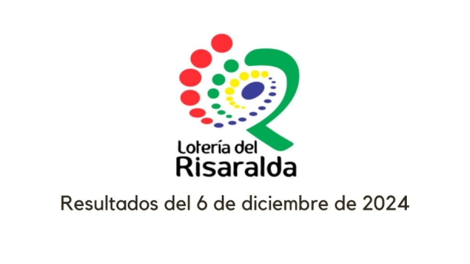 Lotería de Risaralda 6 diciebre 2024
