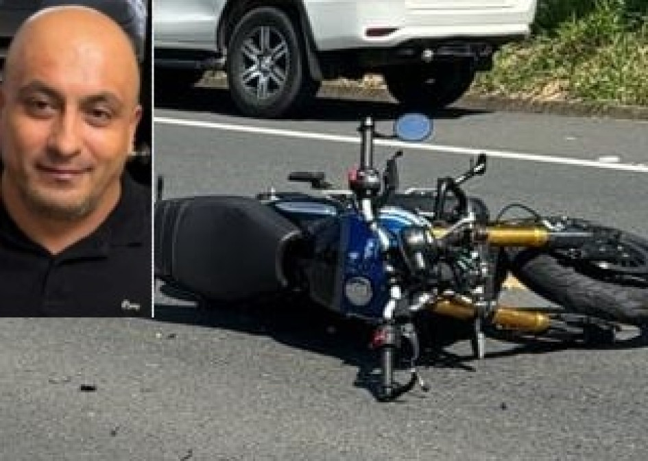 John Freddy Hoyos murió en moto entre Viterbo y La Virginia.