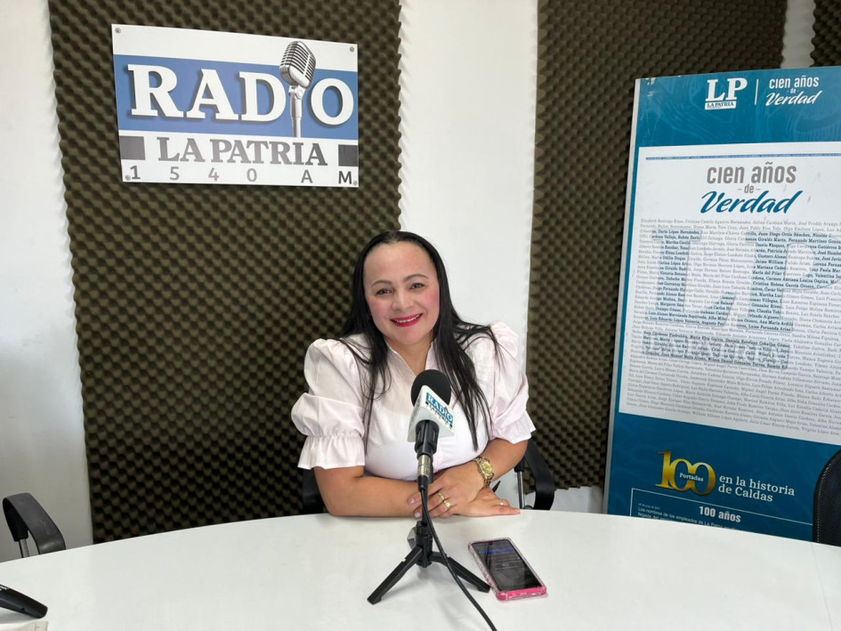 Olga Piedad Cárdenas Patiño, presidenta de la Veeduría de Salud de Caldas y de la Alianza de Usuarios de Salud Total.