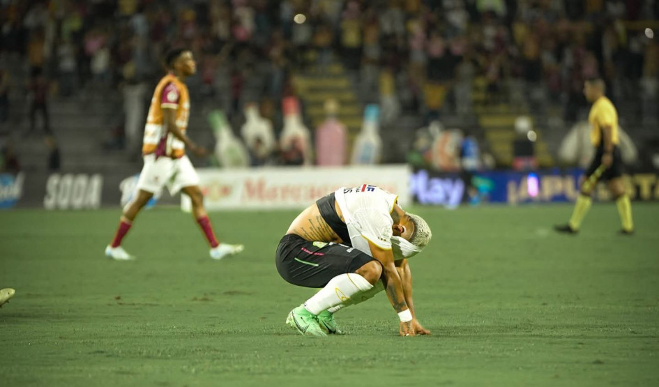 Once Caldas perdió 1-0 frente a Deporets Tolima en la última fecha de cuadrangulares. 