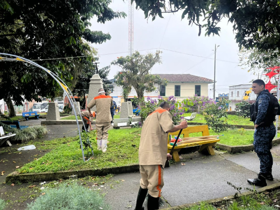 Los reclusos pudieron darse un respirodel encierro en Anserma gracias a su buen comportamiento.