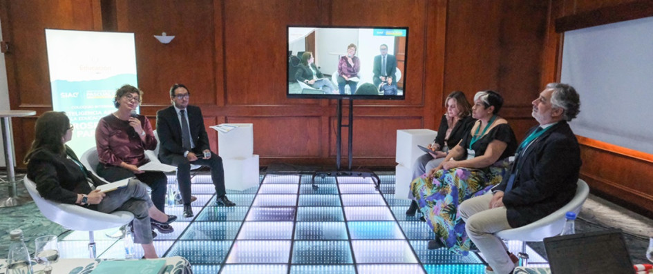 Miembros de la comunidad educativa reflexionaron sobre la IA en el sistema formativo. 