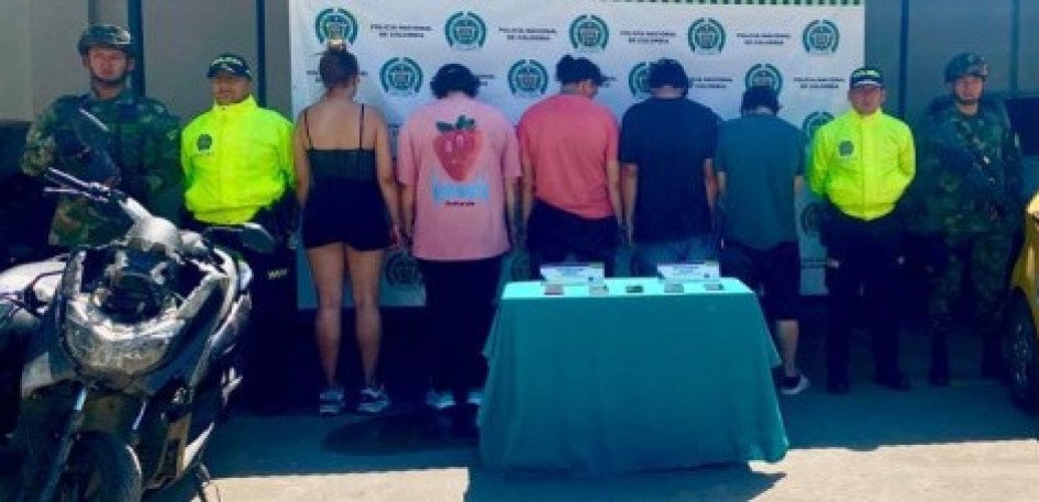 Primero detuvieron a 5, luego a la restante. Foto archivo de LA PATRIA