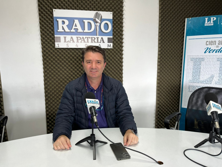 Secretario de Salud de Manizales, David Gómez. 