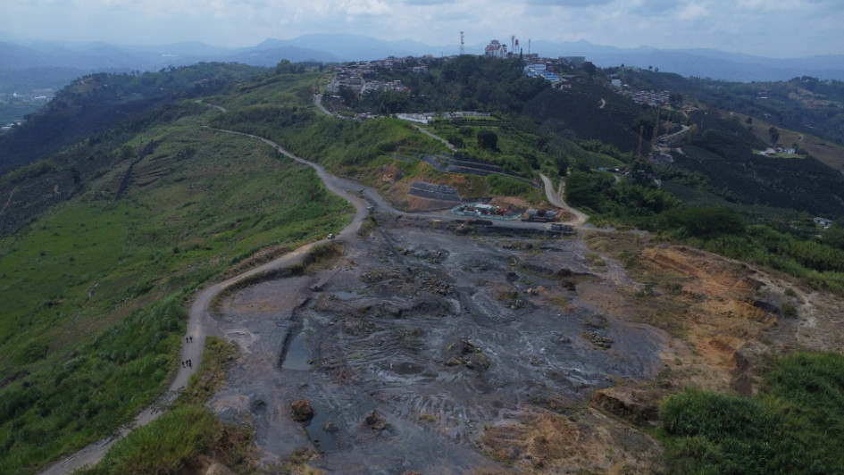 terraplenes del Aeropuerto del Café