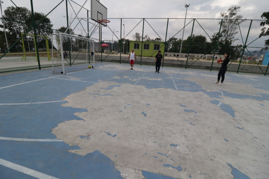 El parque El Arenillo fue restaurado por la Administración anterior en el 2024.