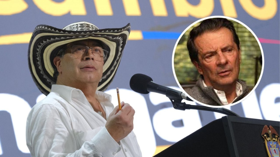 El presidente Gustavo Petro le lanzó pullas al caldense Fernando Londoño Hoyos.
