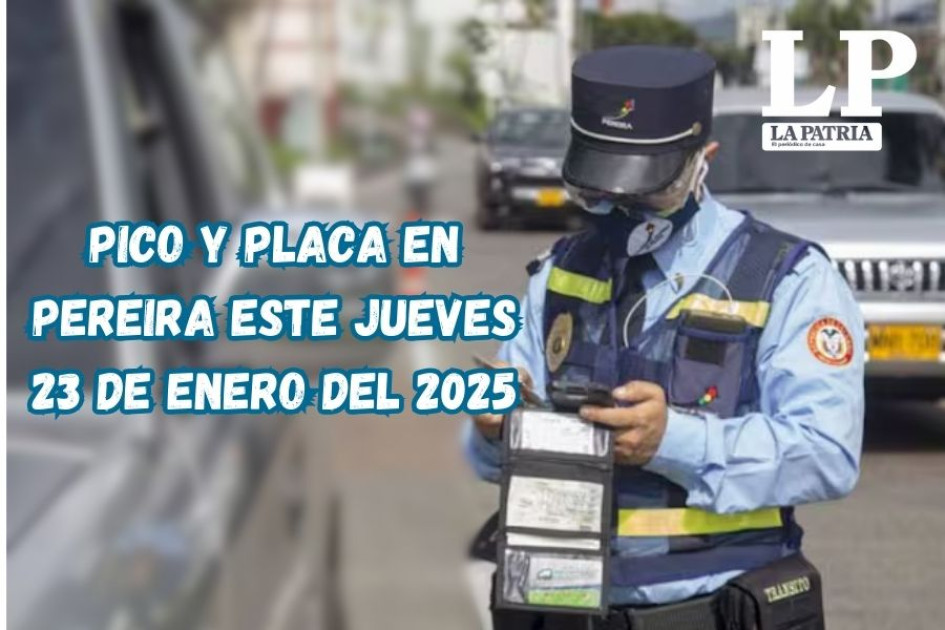 Conozca los vehículos que tienen restricción de circulación en Pereira.