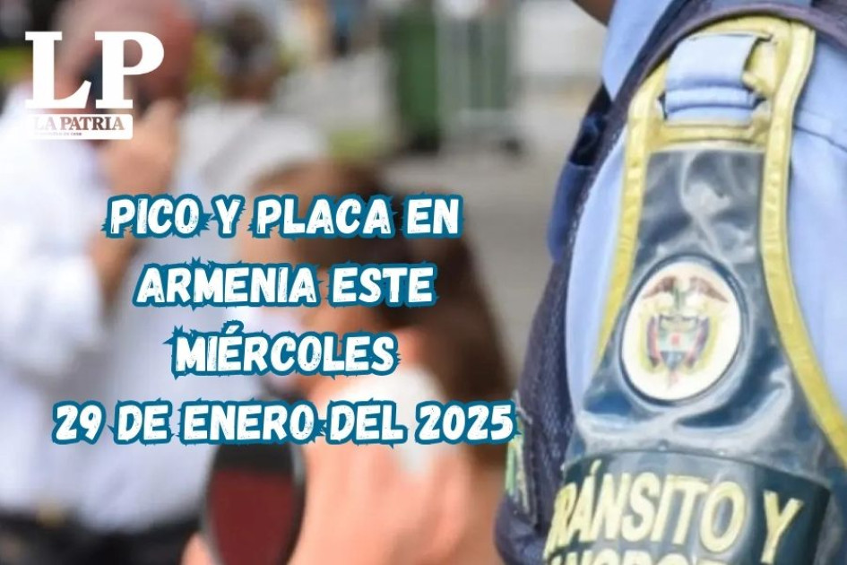 Pico y placa en Armenia