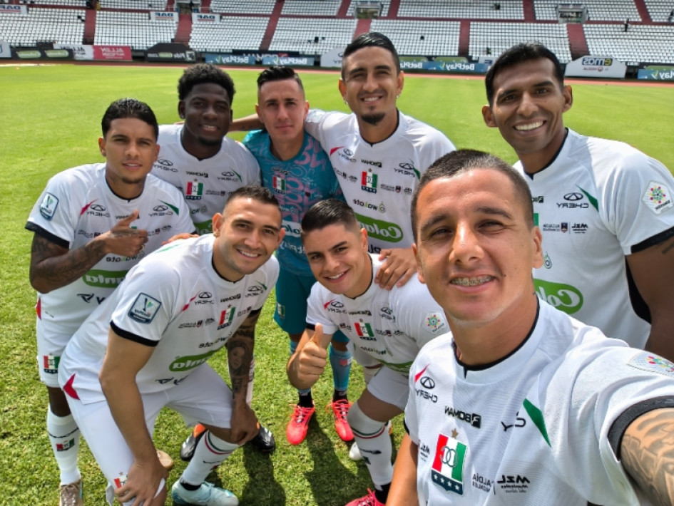 Gilbert Álvarez, Hugo Dorrego, Juan Felipe Castaño, Jerson Malagón, Joan Parra, Juan Carlos Díaz, Mateo Zuleta y Mateo Rodas, los nuevos del Once Caldas. Hoy reciben a Fortaleza.