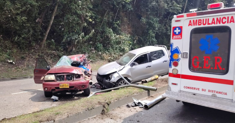 20 muertos más por accidentes de tránsito tuvo Caldas en el 2024, en comparación con el 2023.