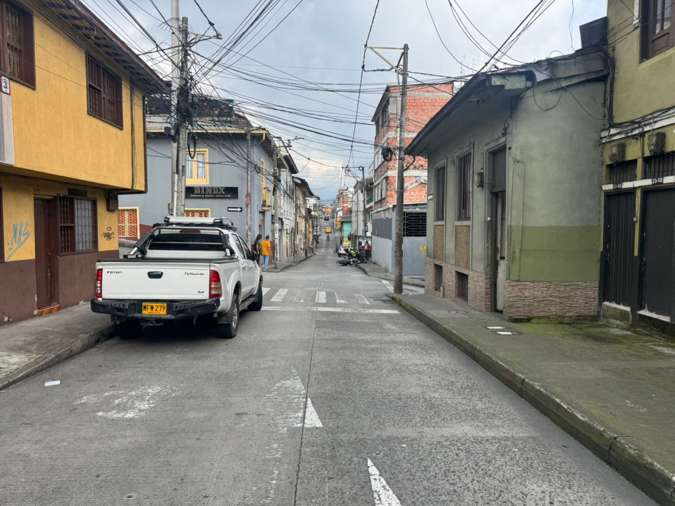 Esta es la esquina en la que murió Justo Germán Castro Castro, al parecer, habitante de calle.