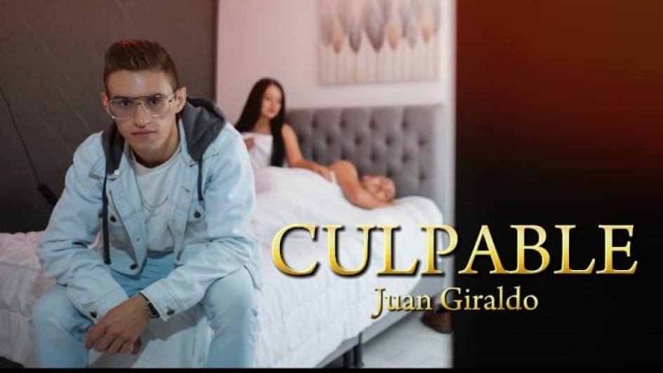 Juan Giraldo ya tiene tres canciones disponibles en Youtube. Culpable es su más reciente sencillo.