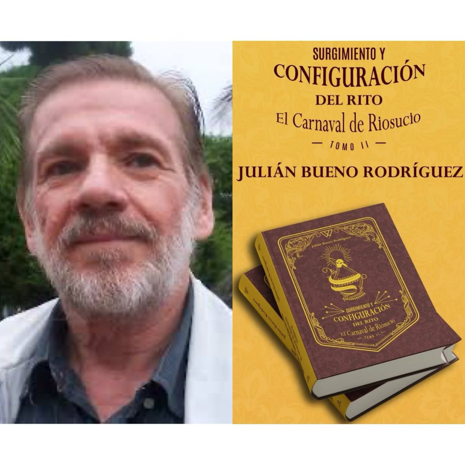 ​​​​​​​Julián Bueno, caldense investigador y autor de varios libros sobre Riosucio. 