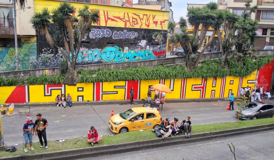 Manizales tiene desde este domingo 19 de enero su mural “Las cuchas tienen razón".
