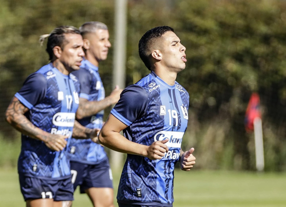 El Once Caldas entrenó esta semana en el hotel Termales El Otoño previo a su viaje a Medellín. 